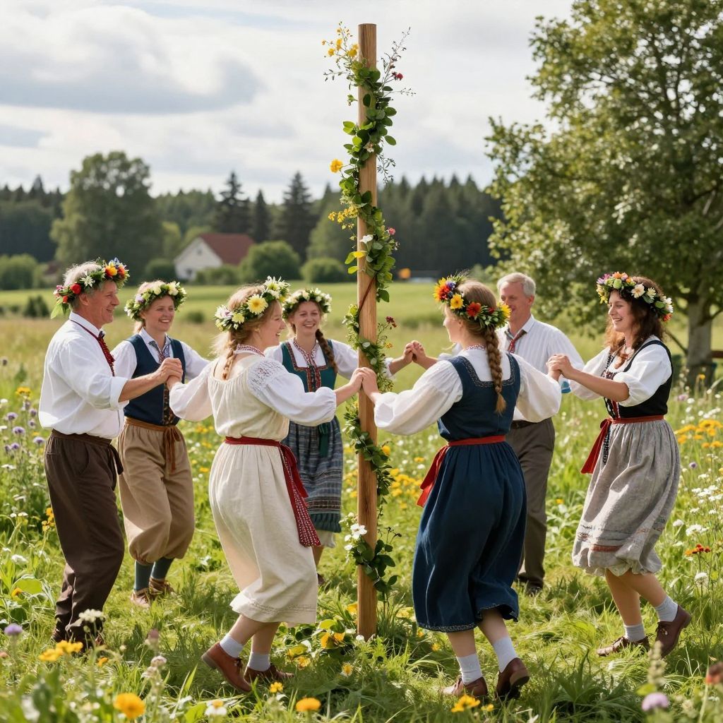 Midsommarfirare 25–55 år sökes till svensk kortfilm utanför Stockholm
