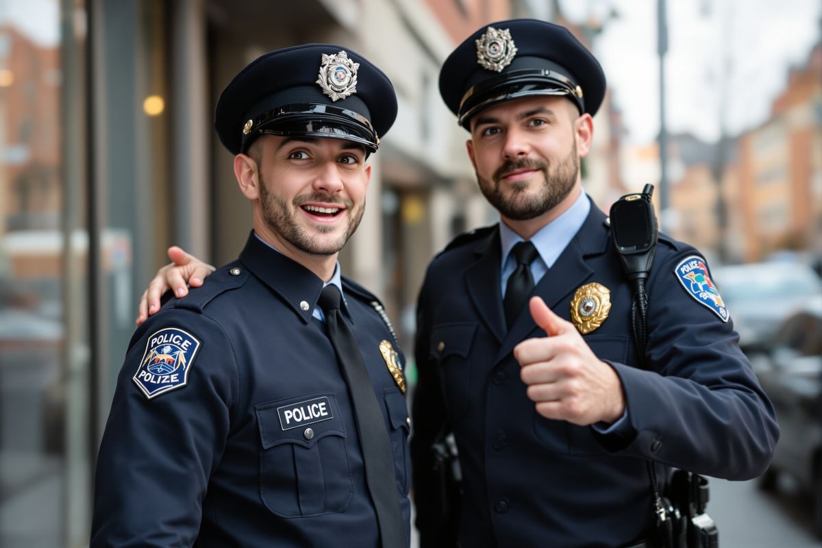 Två män 25-40 år sökes för studentreklamfilm som poliser