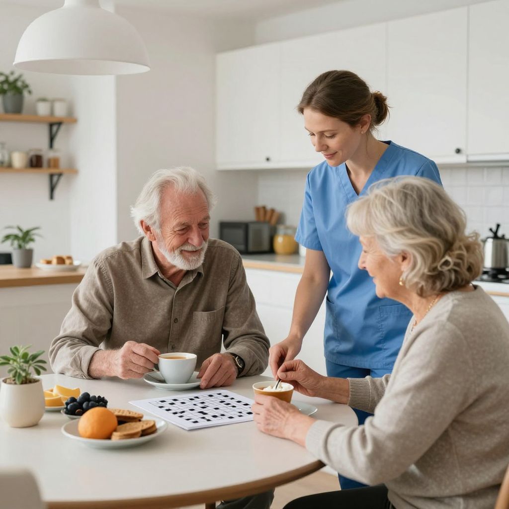 Man & Kvinna 75+ sökes till fotografering "Hemtjänst" i Solna 27 maj