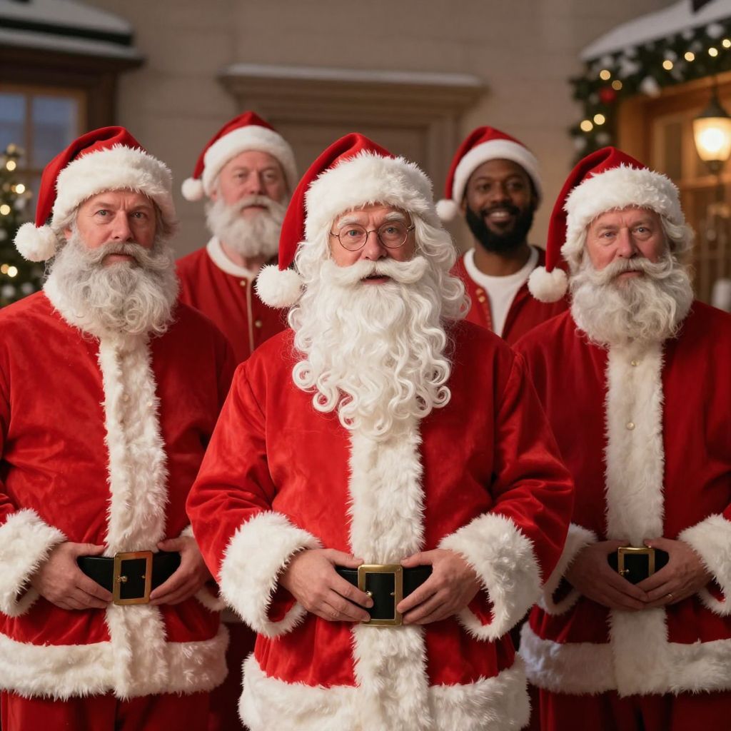 Män sökes som jultomtar till reklamfilm i Stockholm