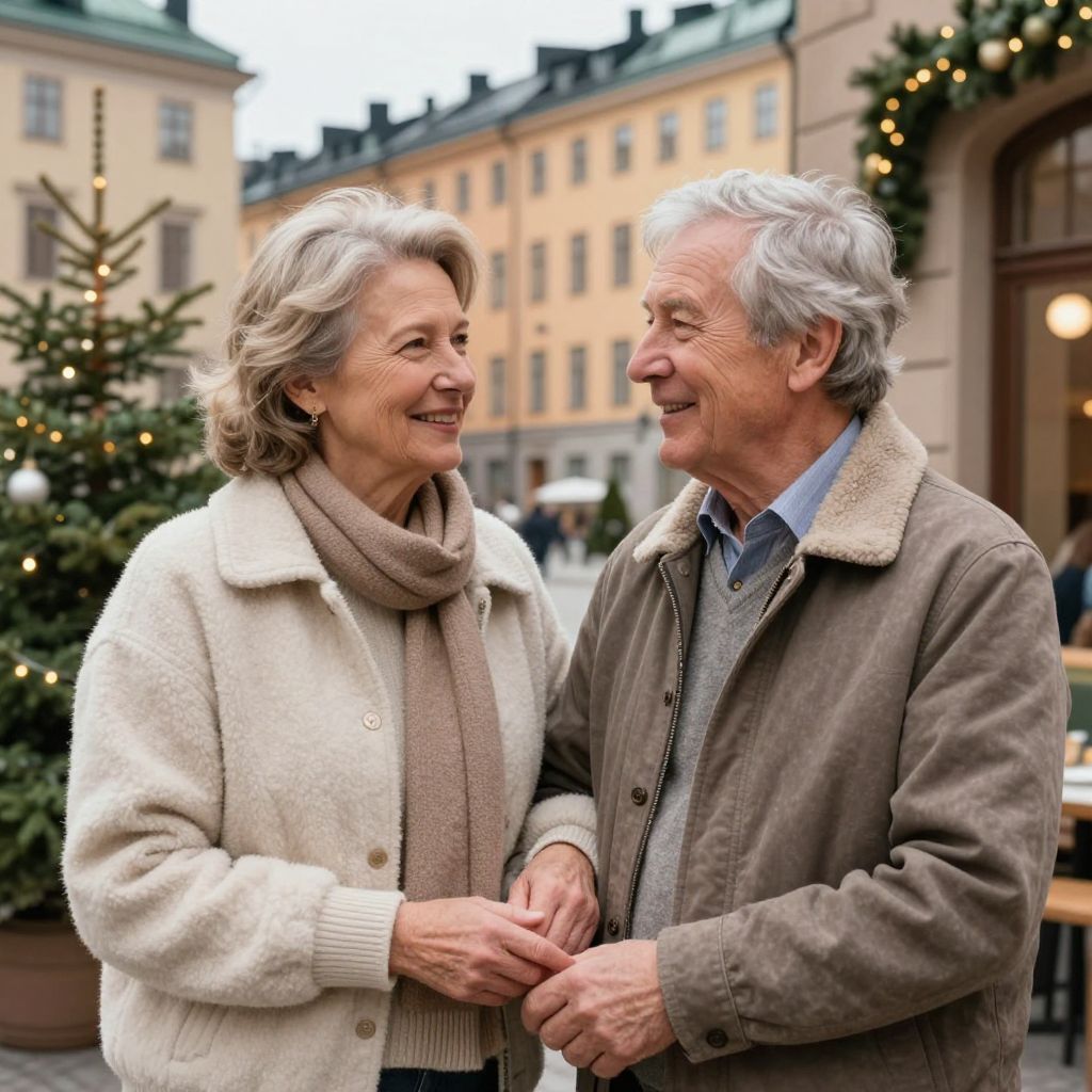 Äldre par 65–80 år sökes till julkampanj för Stockholms Stadsmission
