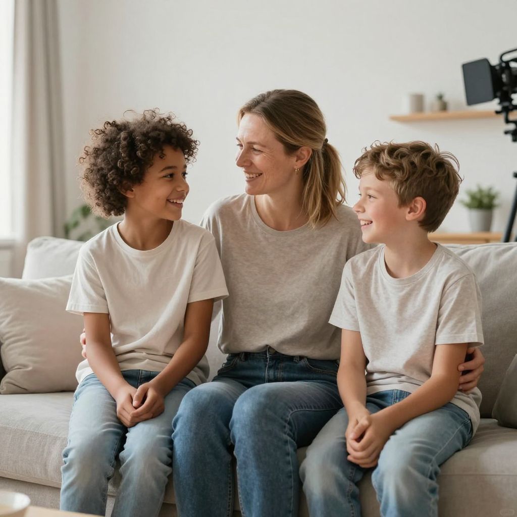 Mamma med två barn 3–7 år sökes till filminspelning i Västerås