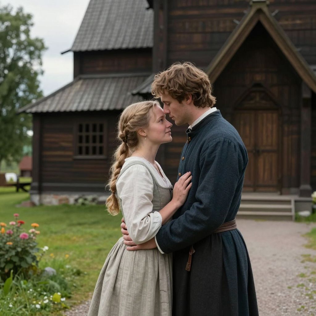 Riktigt kärlekspar sökes för historisk SVT-serie (större roller)