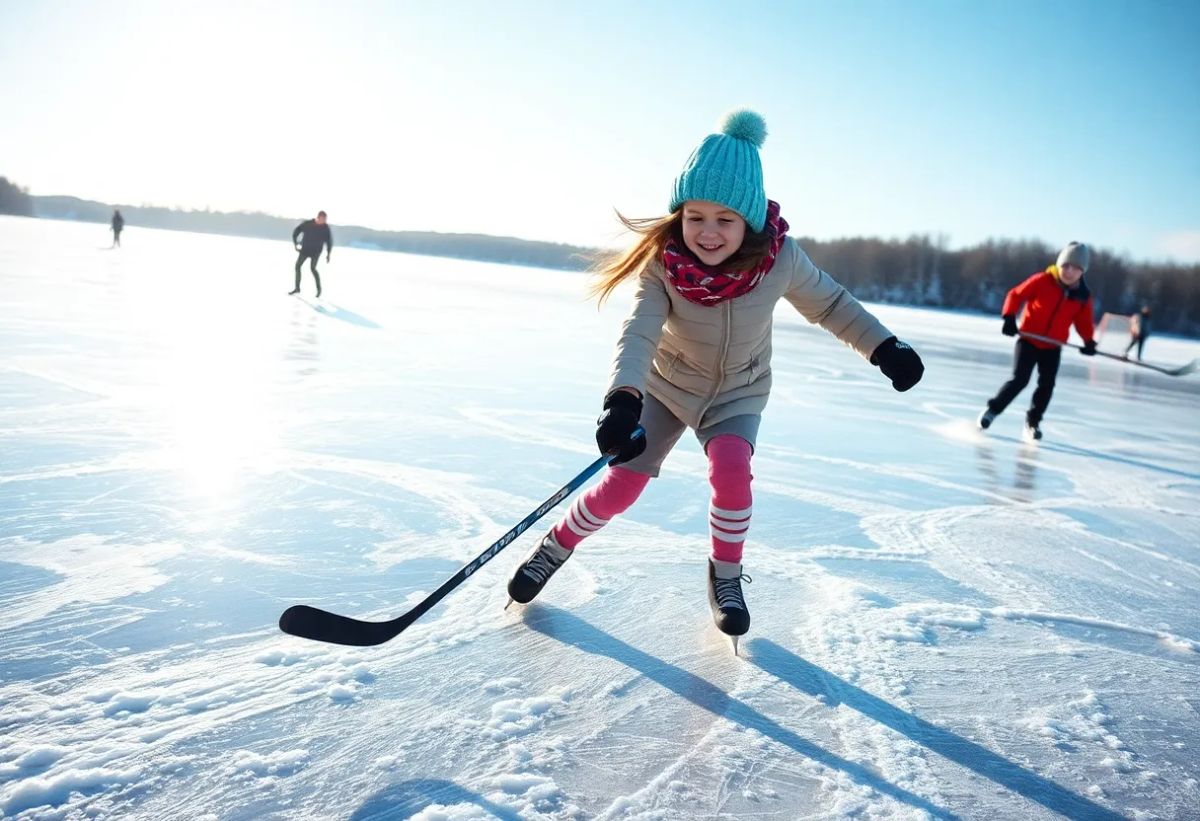 Casting: Hockeytjej (8–14 år) till filminspelning