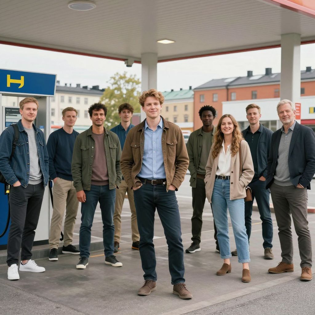 Statister sökes till reklamfilm för drivmedelsföretag i Stockholm