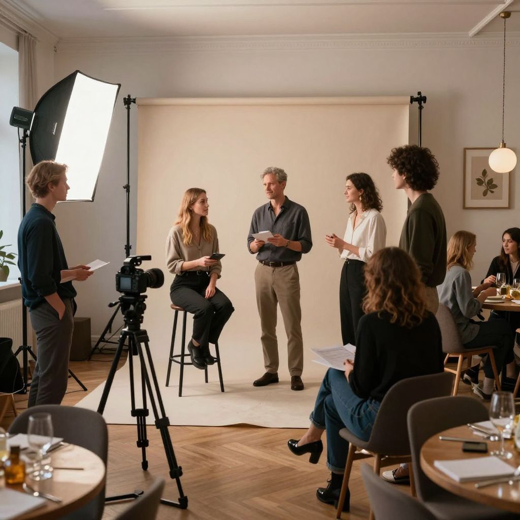 Intresseanmälan: Halvdag i Stockholm: selftape, showreel och nätverkande