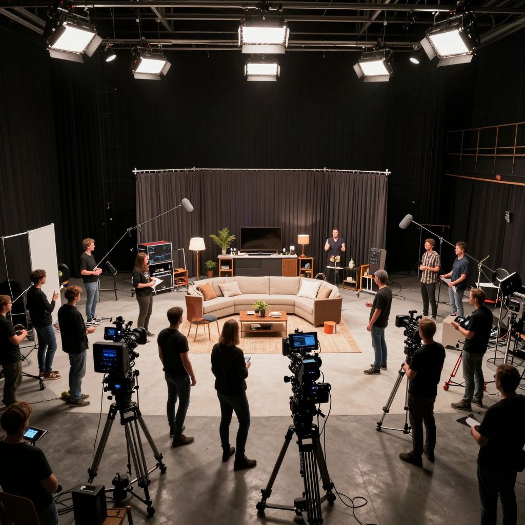 Filmworkshop i Stockholm – testa filmskådespeleri i professionell studio, 8 april