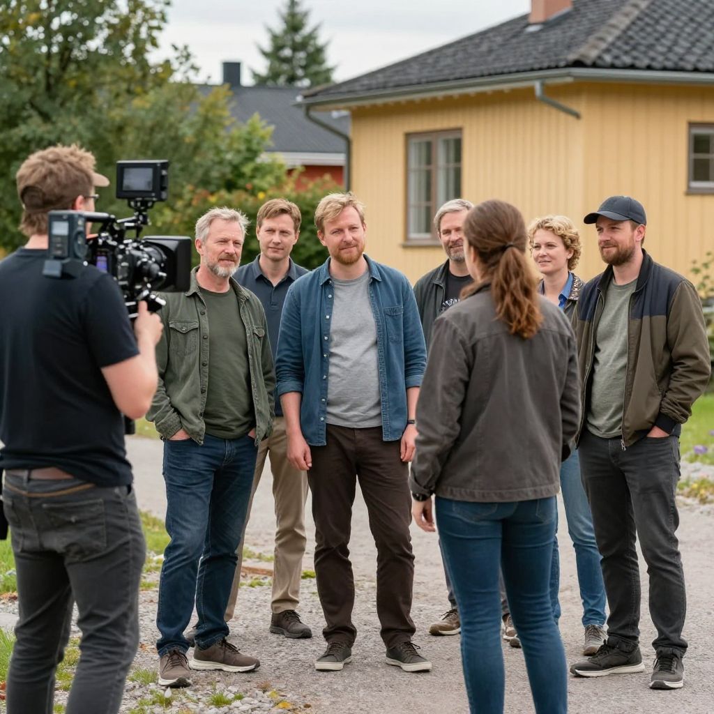 Statister sökes för reklamfilmsinspelning i Saltsjö-Boo 8 oktober