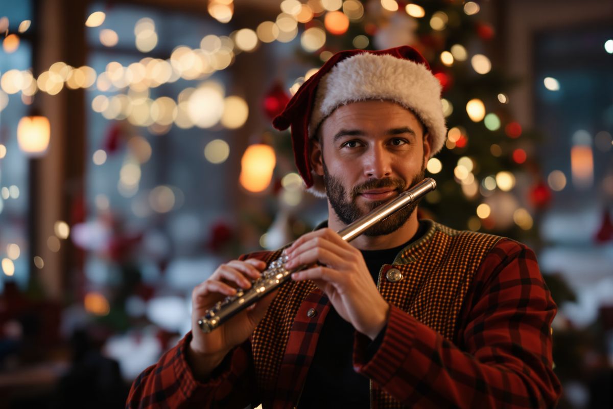 Flöjtister, män 30-40 år sökes för julkampanj för casino