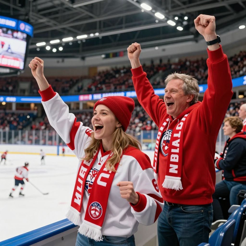 Kvinna 25–30 år sökes som hockeysupporter till reklamfilm i Göteborg