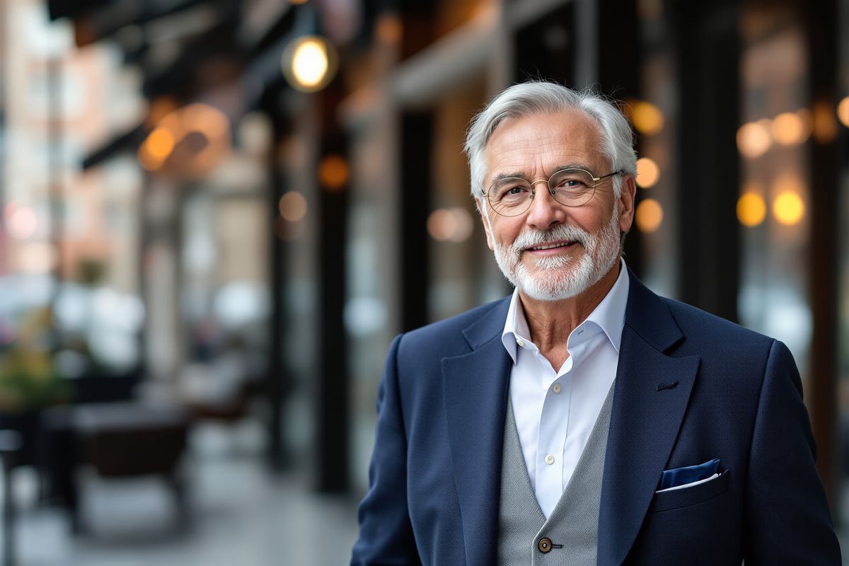 Stilig modern man 55-75 år sökes för fotografering i Stockholm