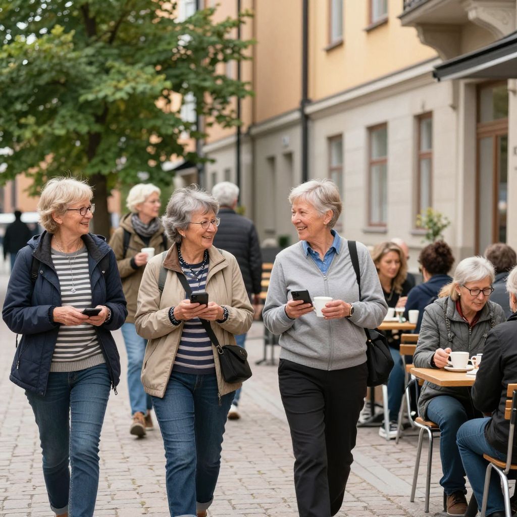 Aktiva pensionärer sökes för bildbanksfotografering i Stockholm