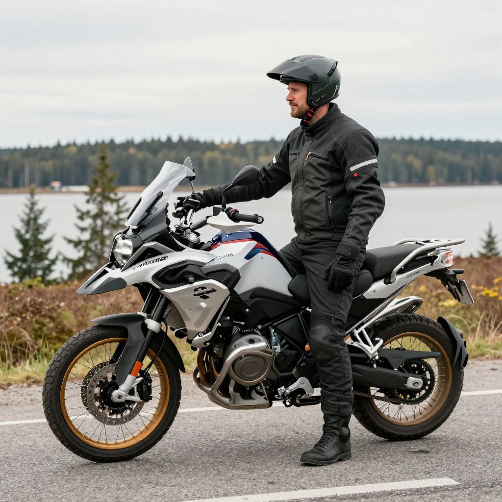 Man med MC-körkort och egen ADV/touring-motorcykel sökes i Stockholm