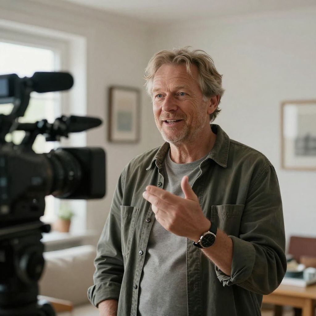 Man ca 60 år sökes för myndighetsfilm i Visby