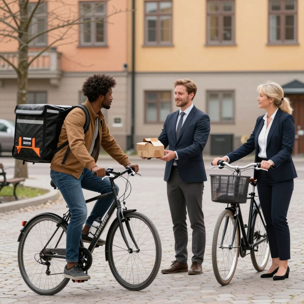 Modeller 25–50 år sökes till bildbyråfotografering "Food Delivery" – Stockholm 22 maj