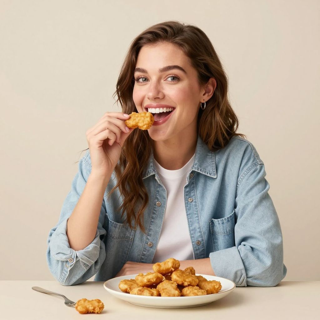 Kvinna sökes för att äta chicken nuggets i reklamfilm i Stockholm 29 september