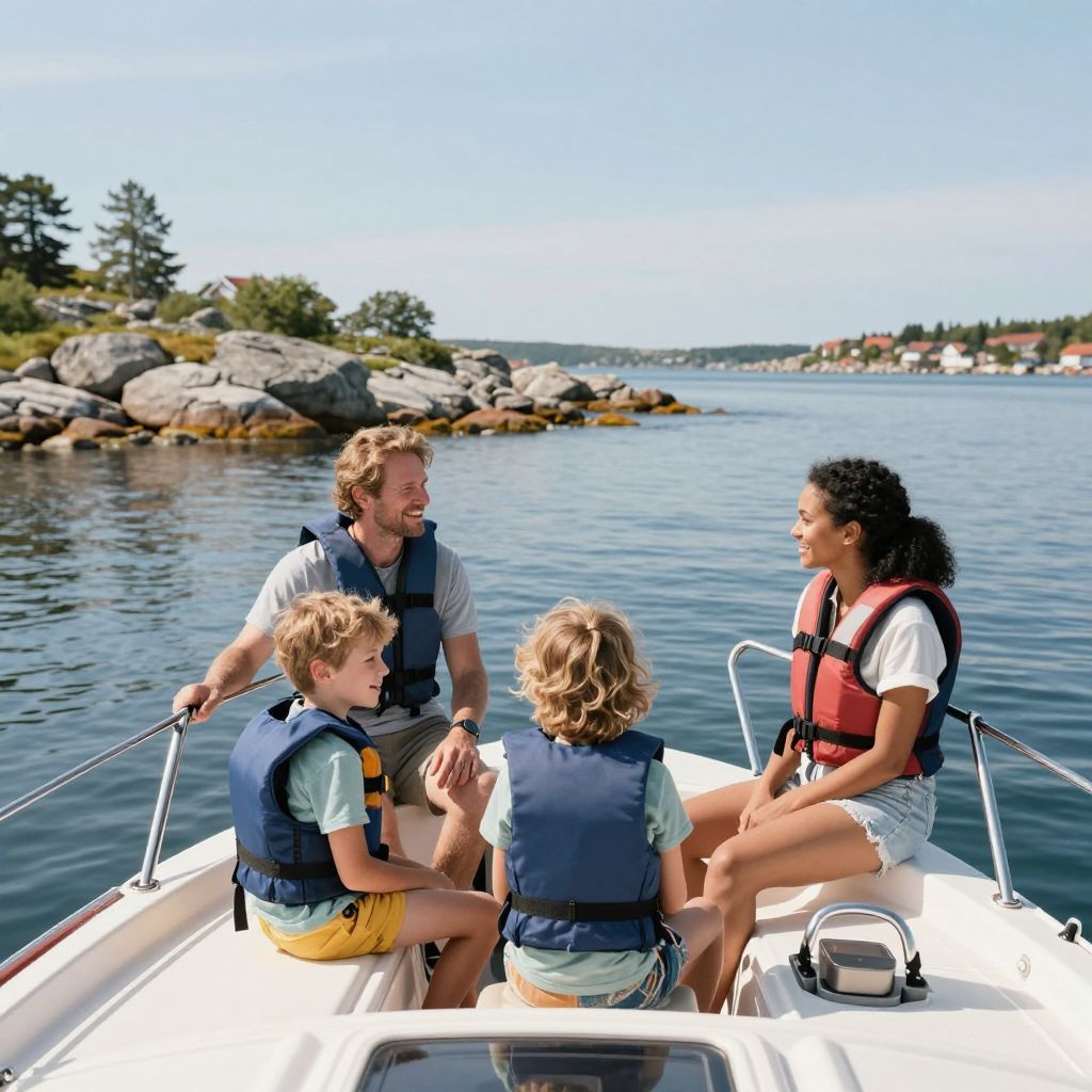 Familj med motorbåt sökes för betald reklamfilm – 29 juni (Kungsbacka/Göteborg)
