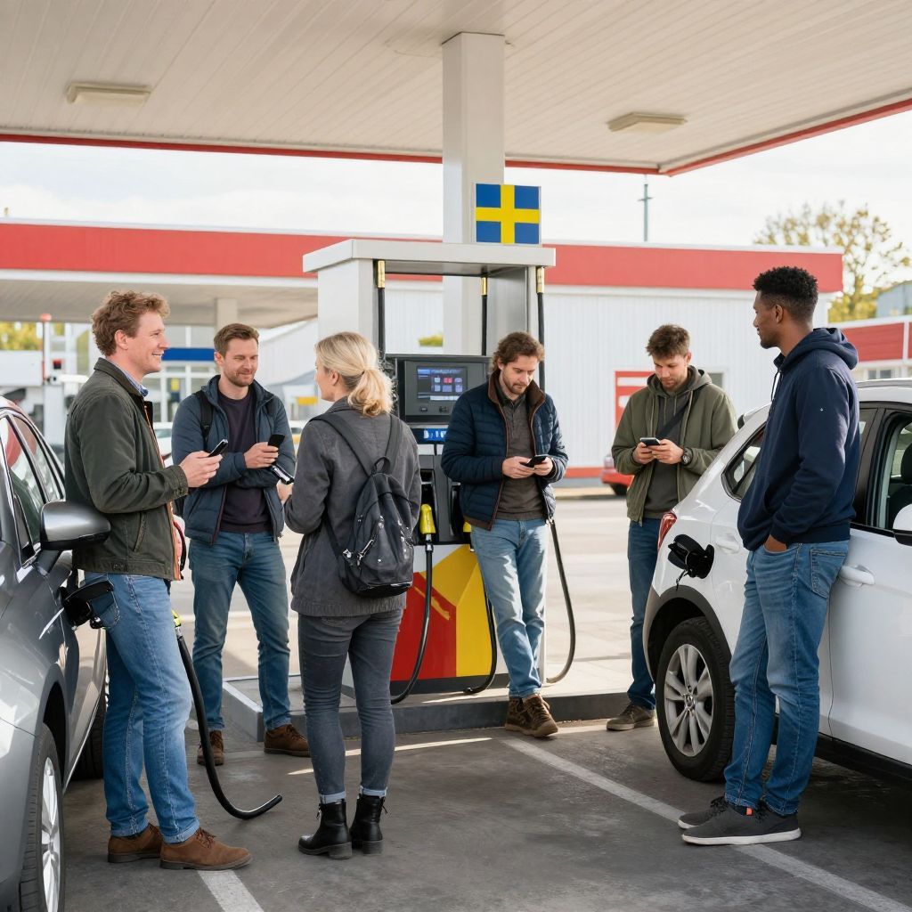 1–5 statister sökes som bensinstationskunder i Halmstad 9 september