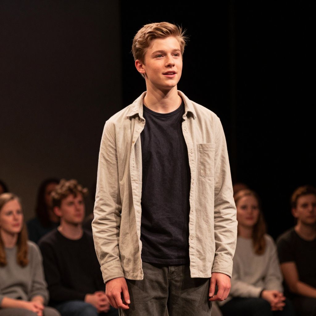 Kille 15–17 år sökes för bärande roll i teaterproduktion i Stockholm
