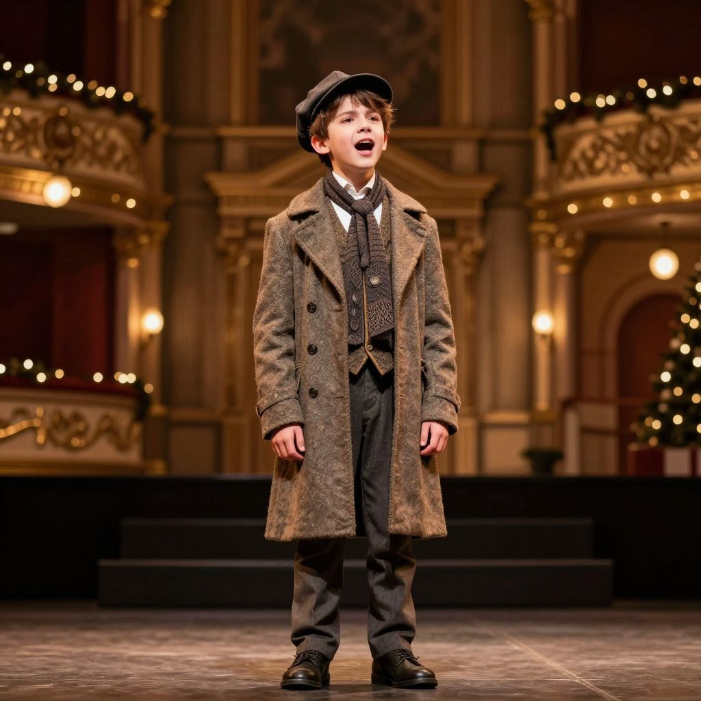 Pojke 8–12 år (max 140 cm) som sjunger mycket bra sökes till A Christmas Carol på Folkoperan