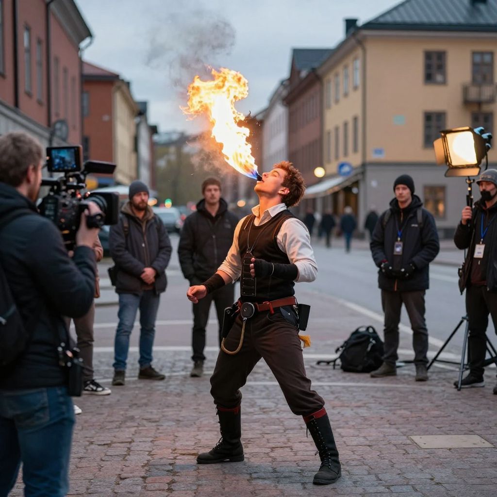 Eldblåsare sökes för scen i Sune-film i Göteborg