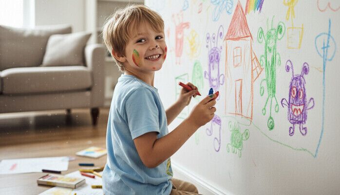 Busigt barn 5-7 år sökes för reklamfilm för amerikansk marknad