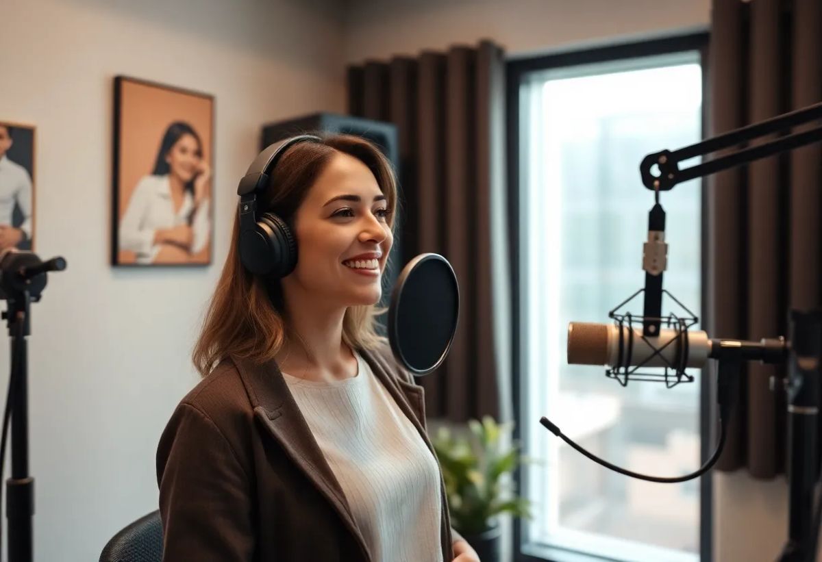 Kvinnlig röst till VO-inspelning (svenska och engelska)