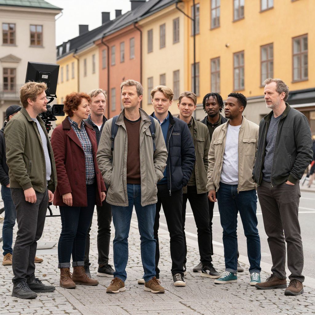 Statister 18–65 år sökes till inspelning i Stockholm 10 april