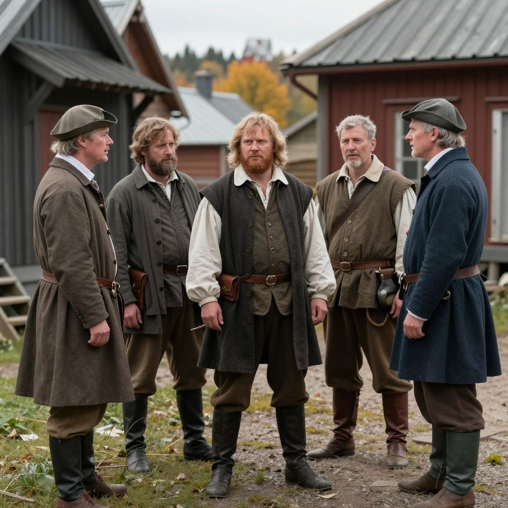 Män sökes som statister till historisk SVT-serie (1600-tal)
