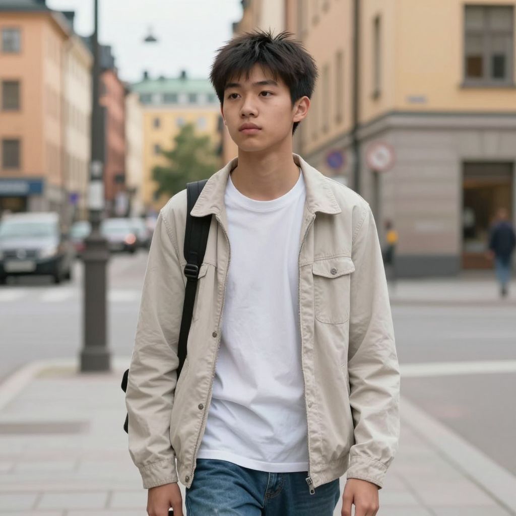 Huvudroll i kortfilm – Asiatisk kille 14–15 år