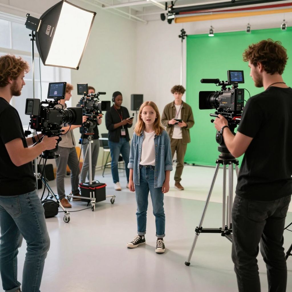 Filmäventyret: Testa filmskådespeleri i riktig filmstudio! 10-12 år)