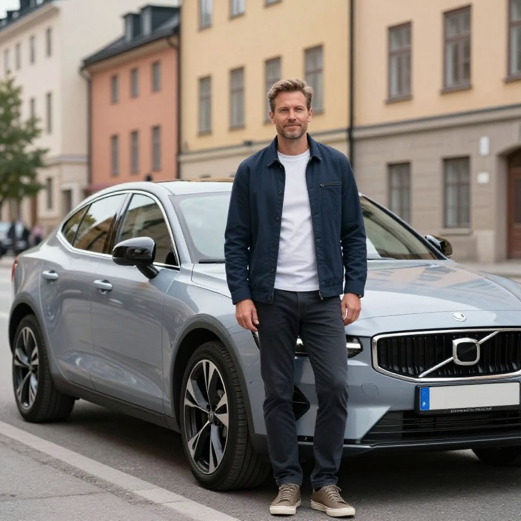 Man i 45-årsåldern sökes till bilreklam i Stockholm