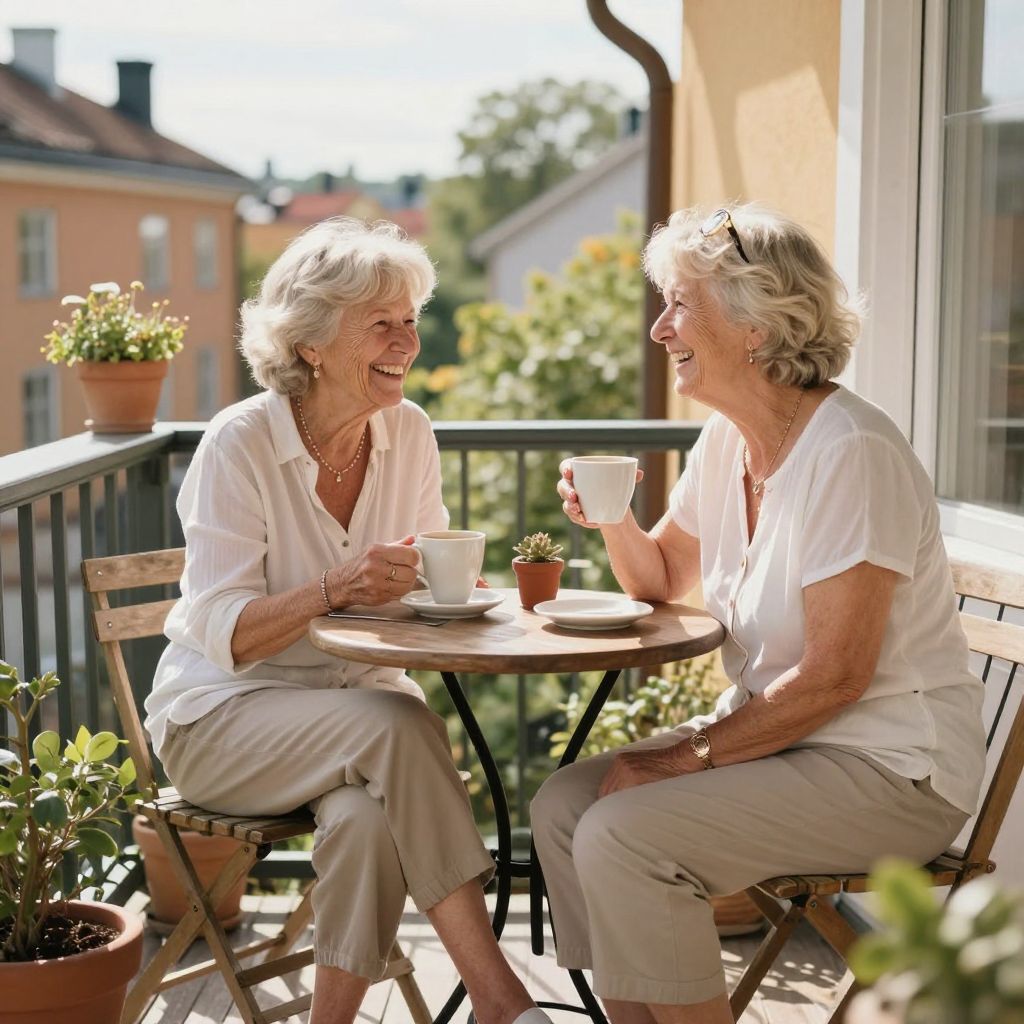 Söker äldre dam till reklamfilm för Fastighetsbolag