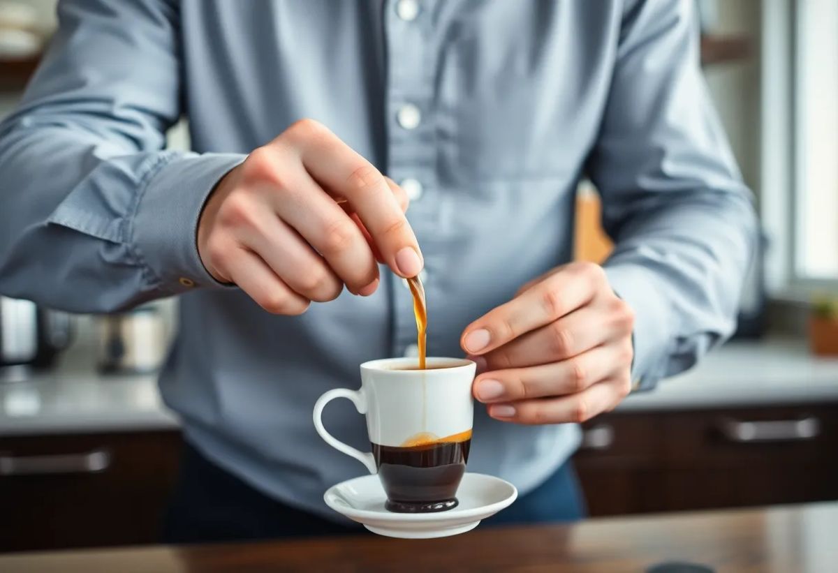 Man 35-45 år med fina händer sökes för kaffe-reklamfilm