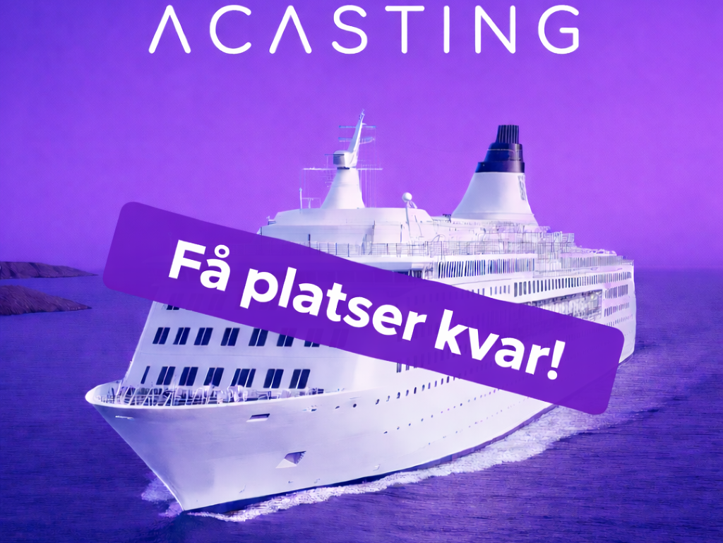 ACASTINGS BRANSCHKRYSSNING 2026!