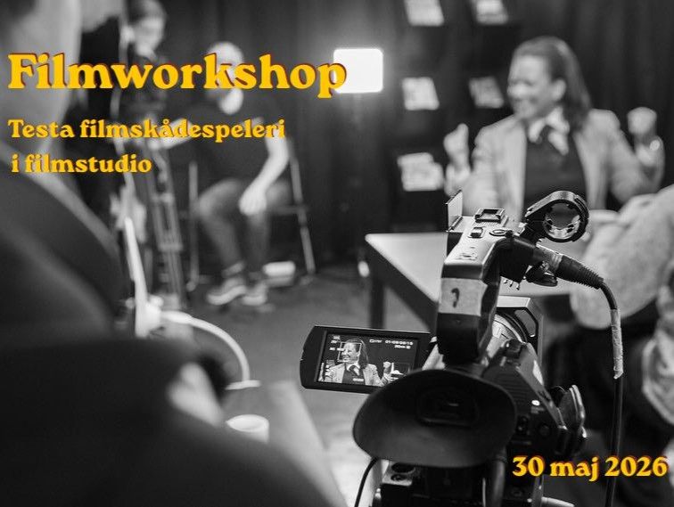 Filmworkshop - Testa filmskådespeleri i filmstudio