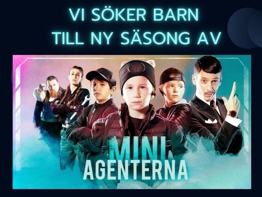 Barn födda 2018–2019 sökes till Miniagenterna (SVT Barn)