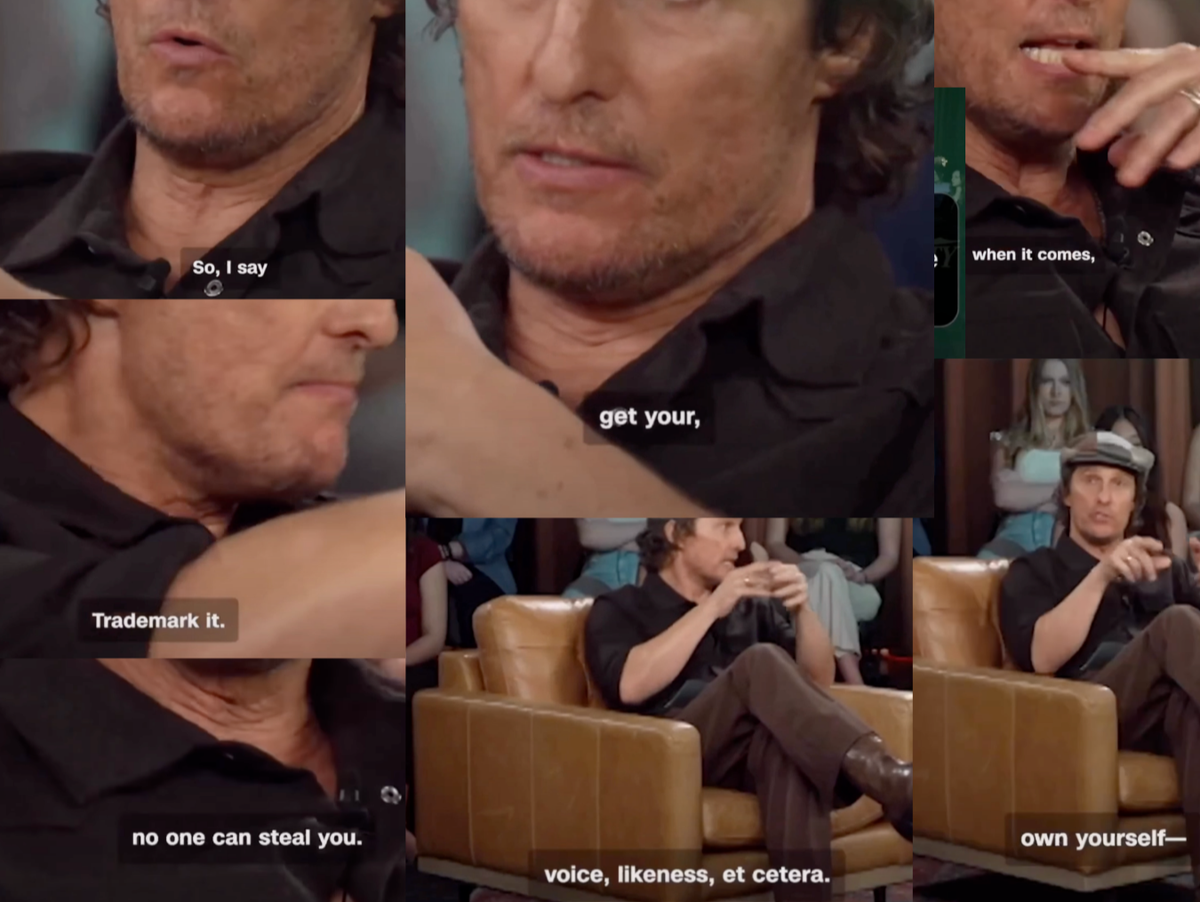 Matthew McConaughey uppmanar skådespelare att "äga sig själva" – svenska Acasting har redan byggt lösningen