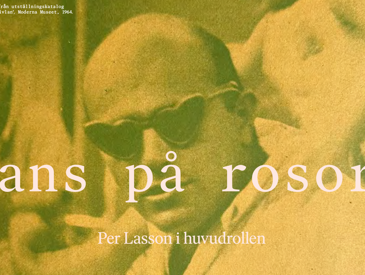 Statister sökes till Långfilm "Dans på rosor" med Per Lasson i huvudrollen