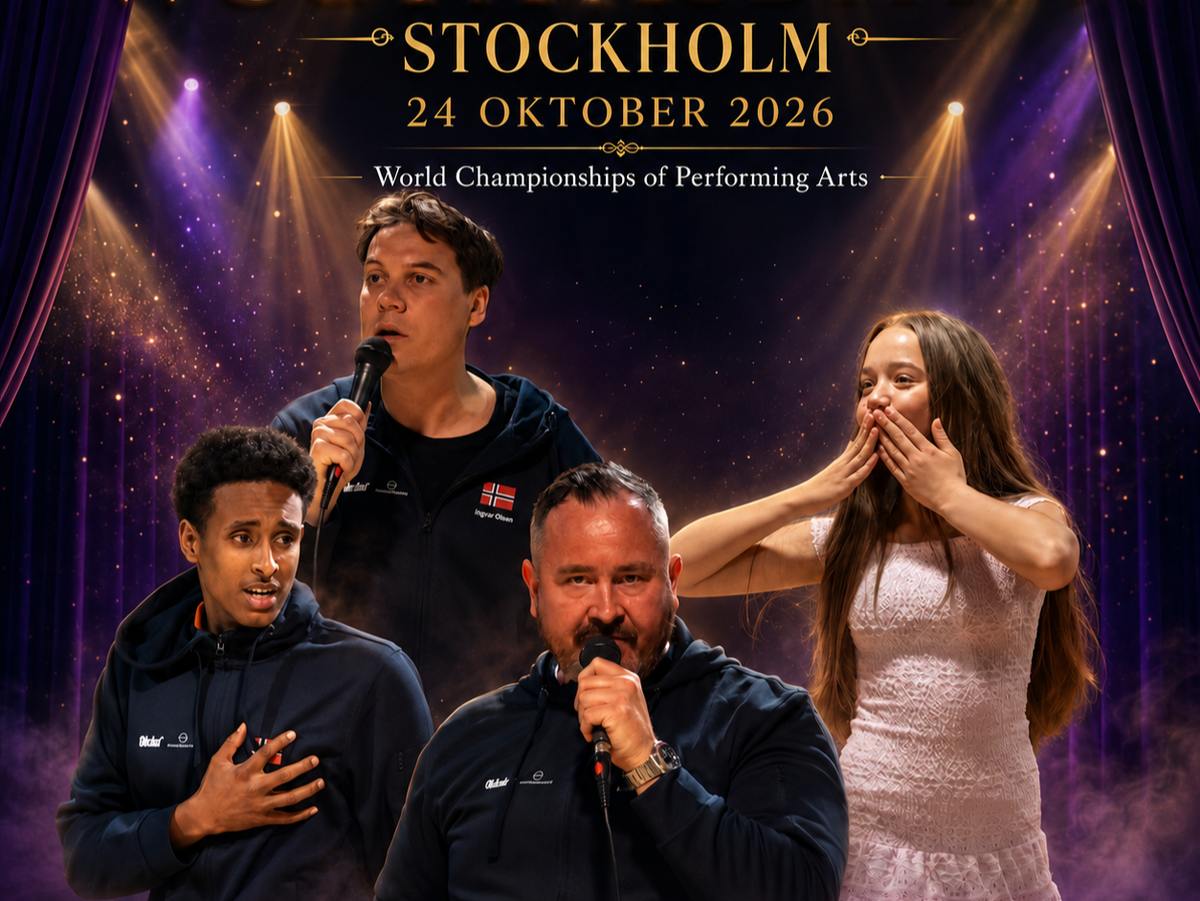 Talanger 5–90 år sökes till WCOPA Nordic-audition i Stockholm