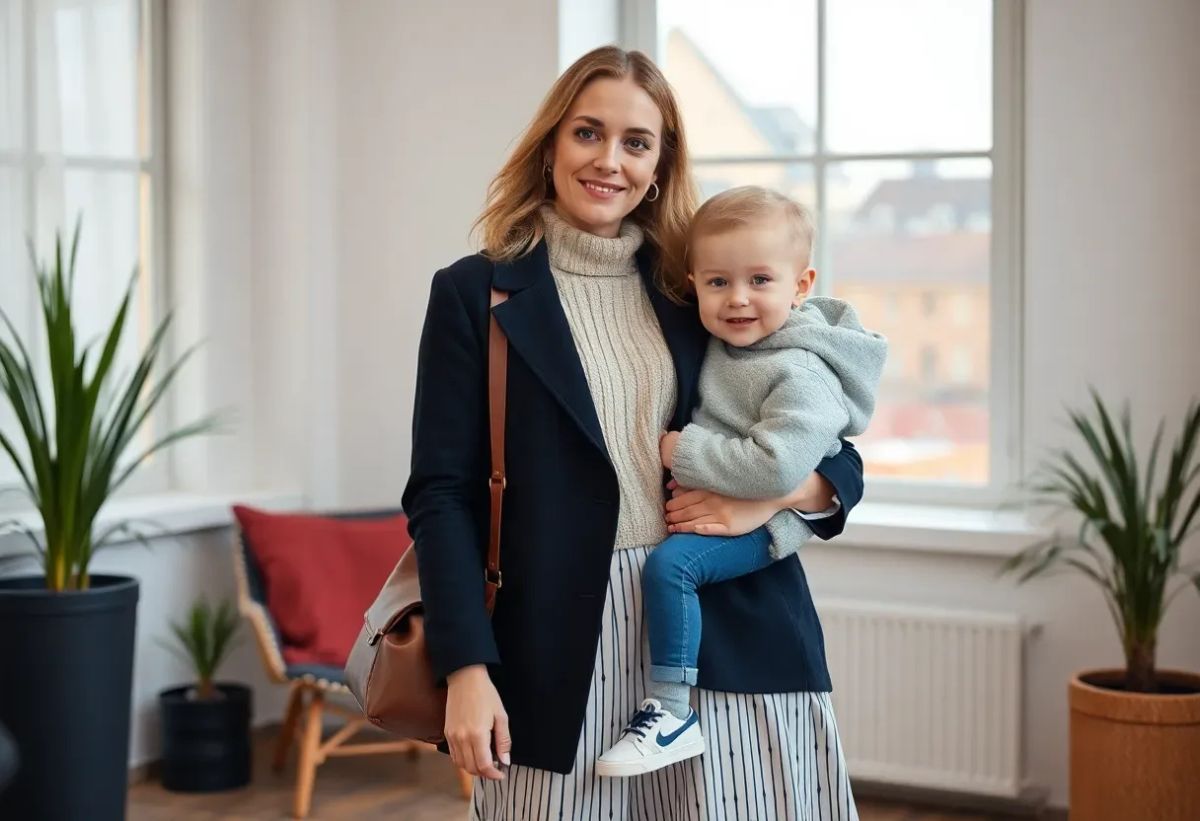 Mamma & barn 74-80 eller 104-110 sökes till fotografering/inspelning för modeföretag