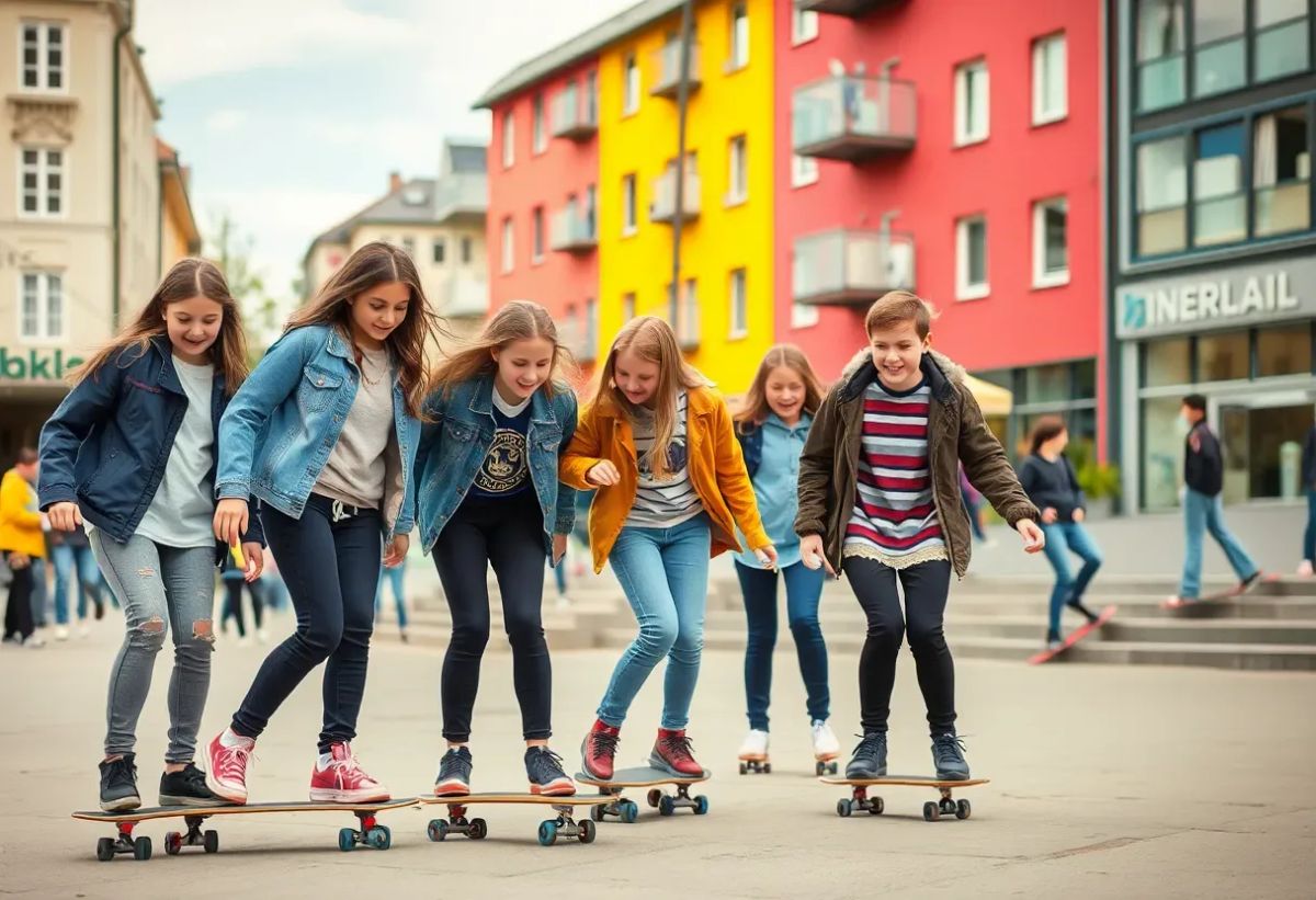 Tjejer & killar 10-15 år som kan åka skateboard sökes för norsk reklamfilm