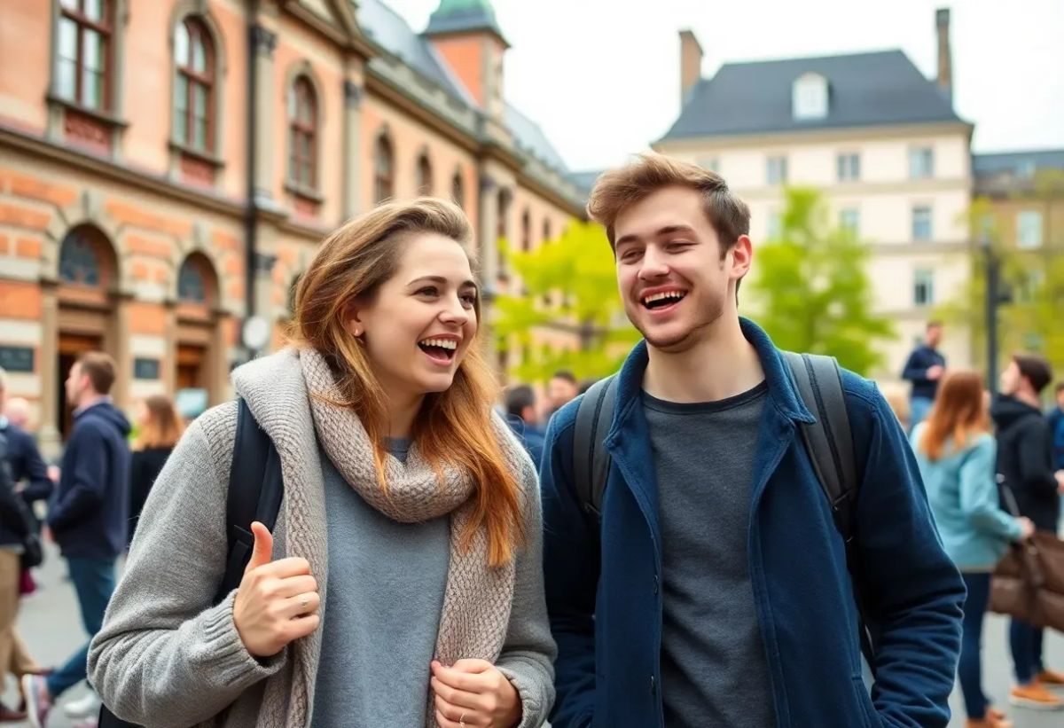 Kille och tjej sökes för humoristiska sketcher åt Uppsala universitet