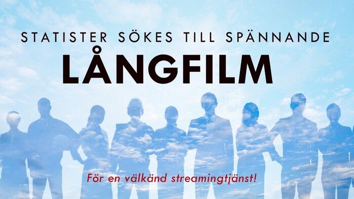 Statister sökes som bargäster till långfilm i Stockholm