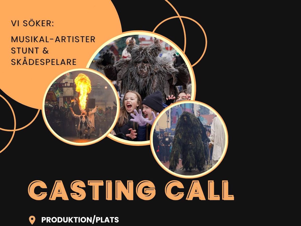 Artister sökes för Halloween på Kolmården och Liseberg 2025