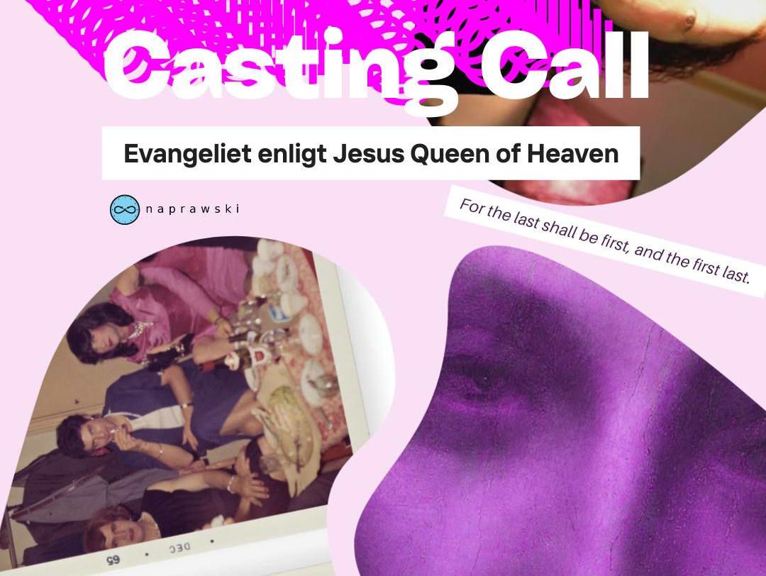 Transperson sökes för huvudroll i "Evangeliet enligt Jesus Queen of Heaven"