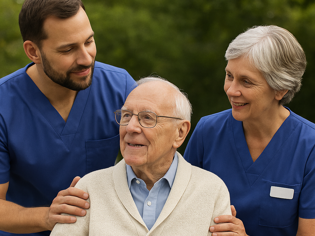 Fotografering & filmsekvenser för Arjo – Vårdpersonal