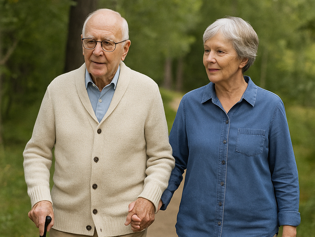 Fotografering & filmsekvenser för Arjo – Äldre par