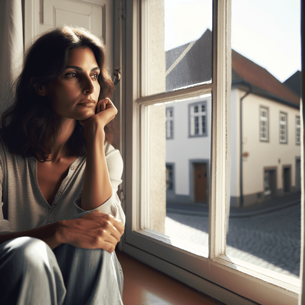 Reklam för fönster 20 000 :- kvinna