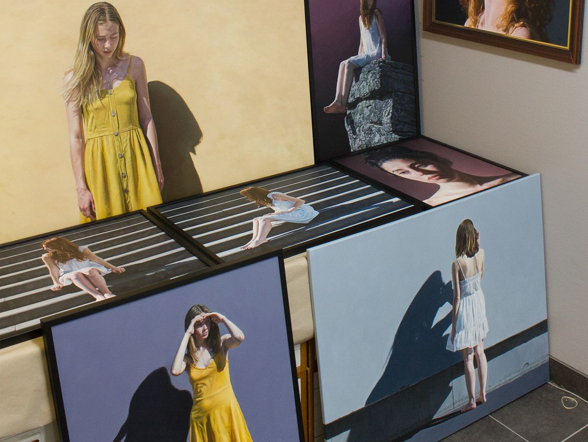 Kvinnlig Modell sökes till tavla